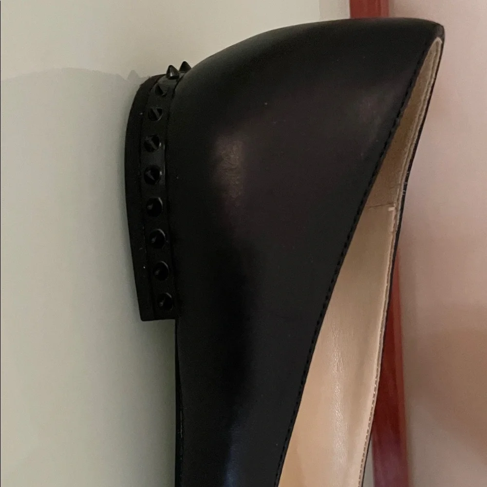 Sam Edelman Black Pointed Toe Heels - Picture 2 of 5